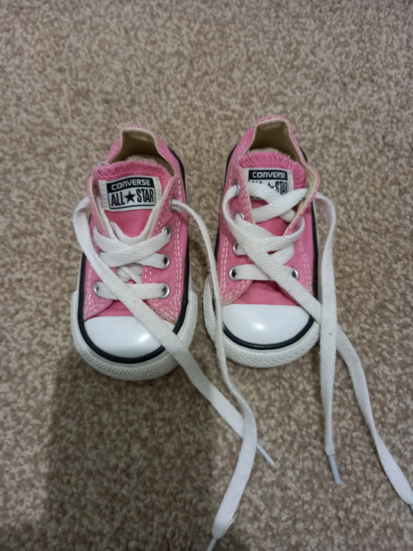 pink converse toddler size 4